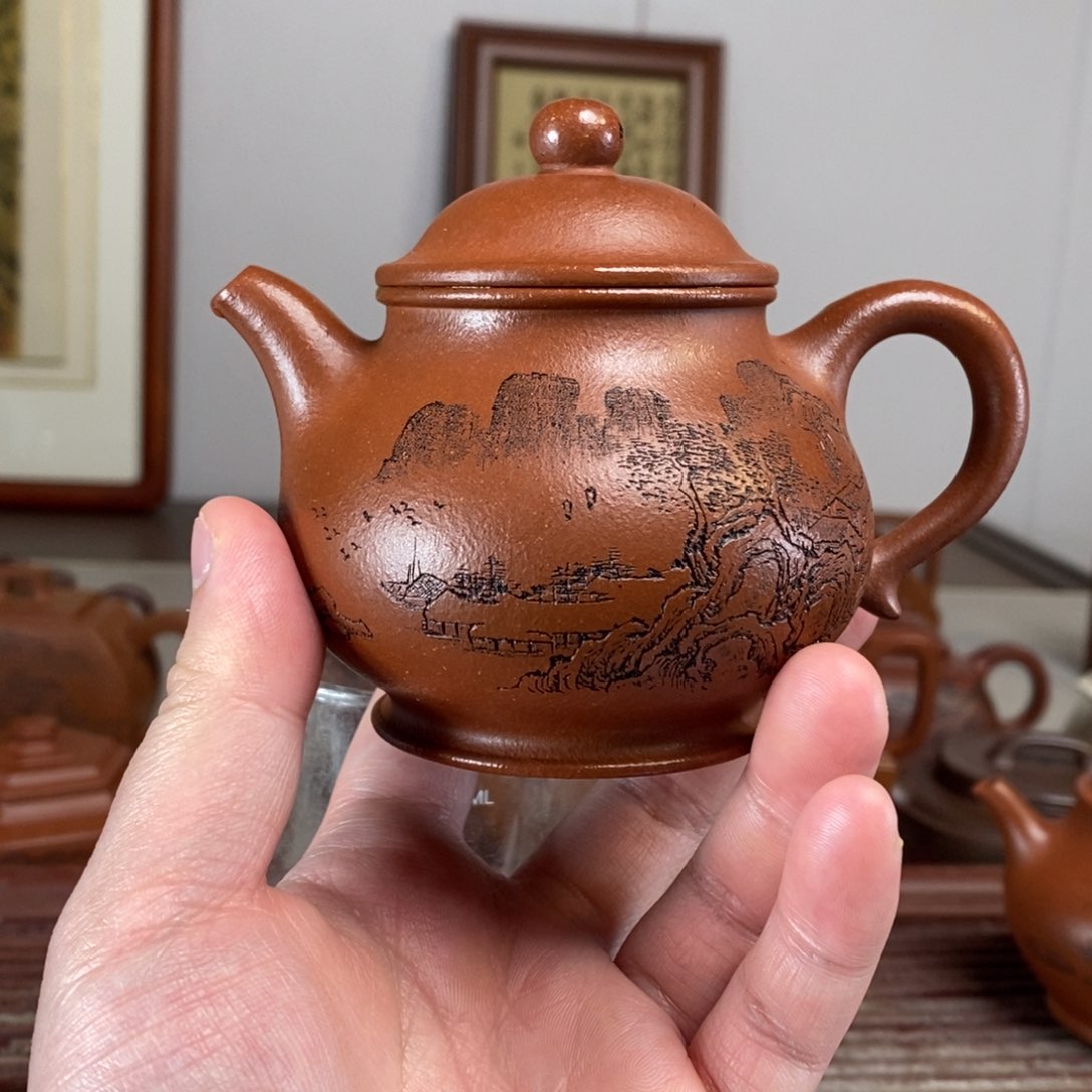 茶壶紫砂原矿泥料传统工艺制作