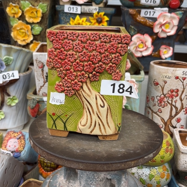 紫砂花盆粗陶材质多肉花盆