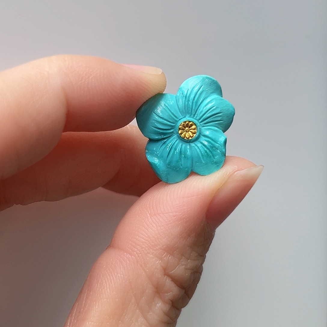 绿松石珠宝奇石未镶嵌