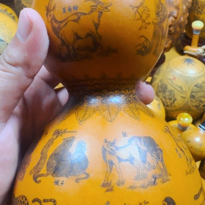 百***独香榧木马耀良老师作品