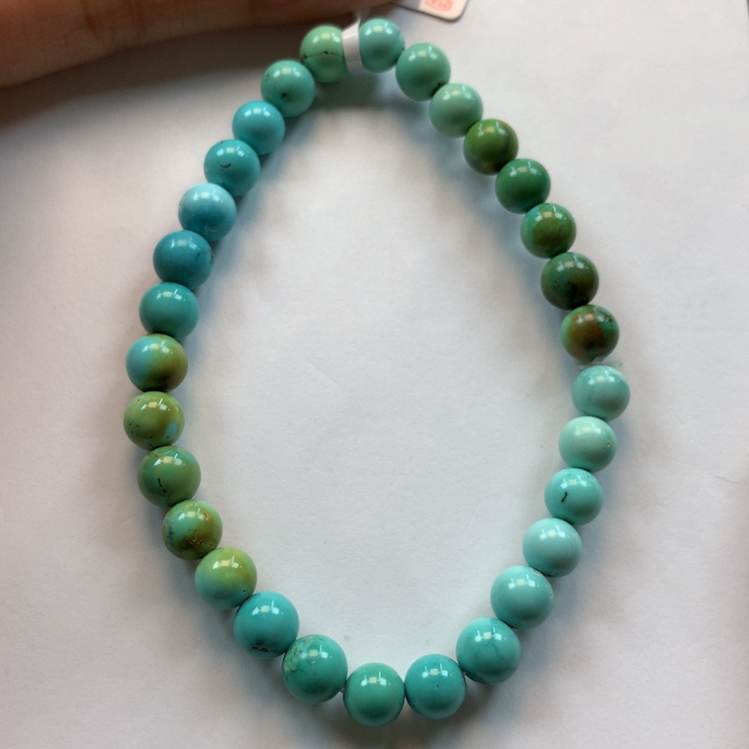 绿松石手串未镶嵌