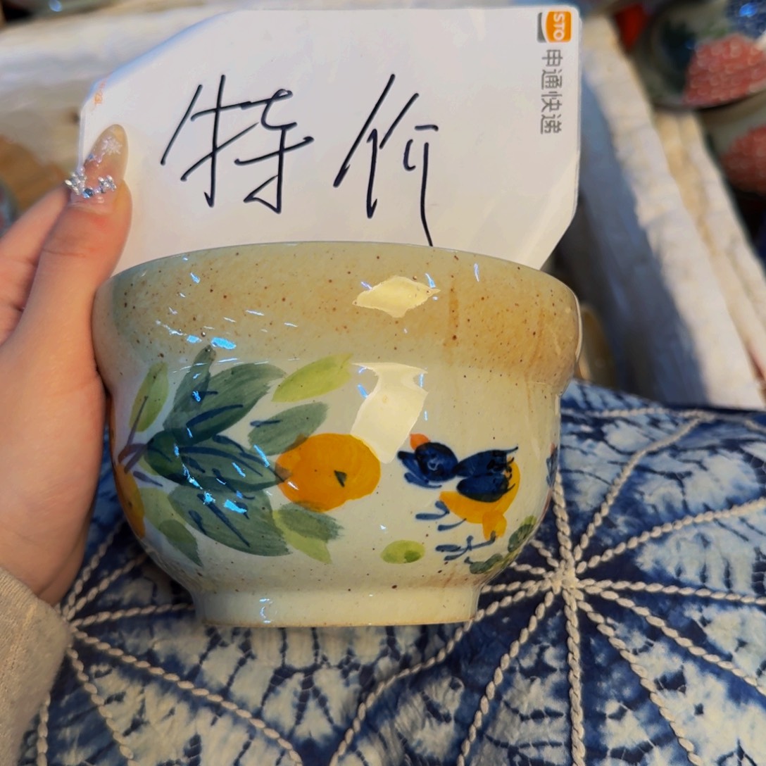 瓷片景德镇陶瓷手工手绘