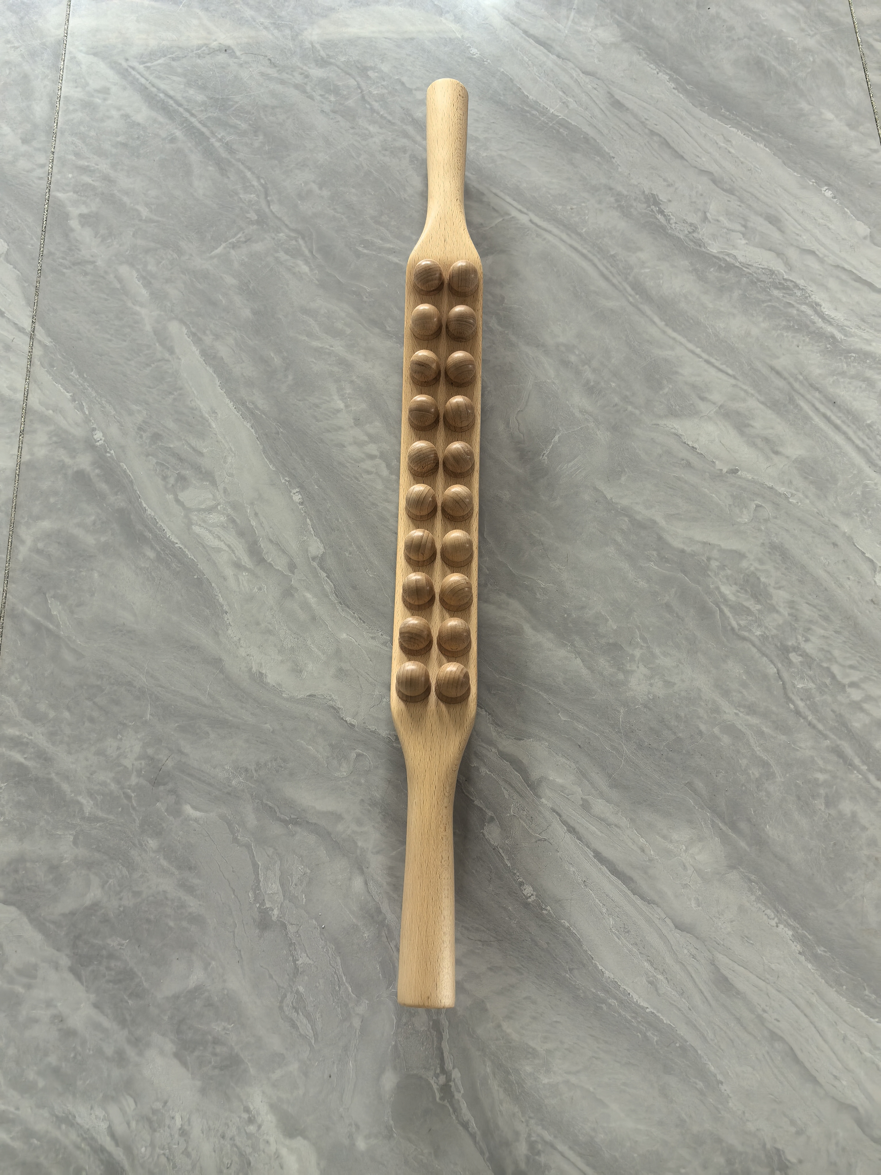 进口榉木擀筋升级款20珠擀经捶58公分