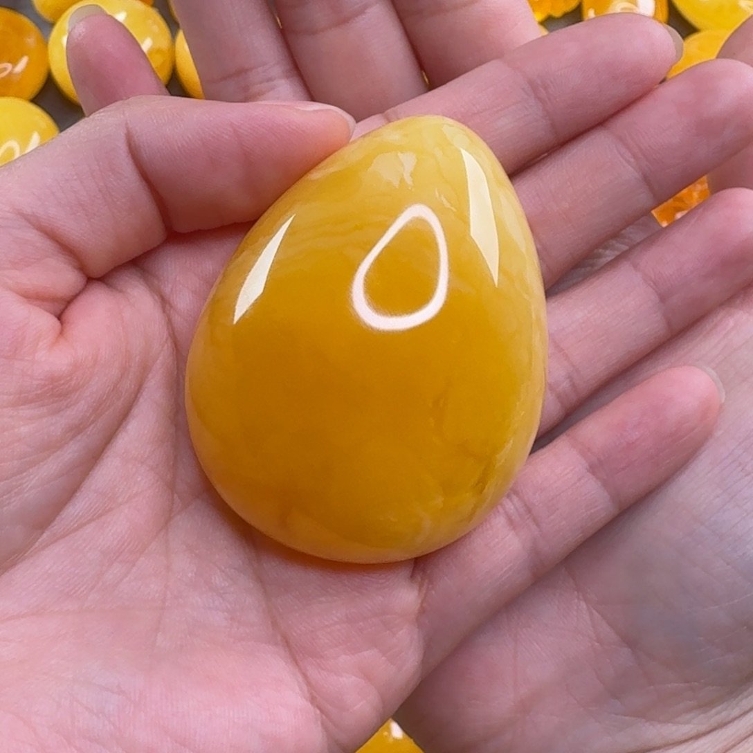 蜜蜡毛衣链未镶嵌用****2
