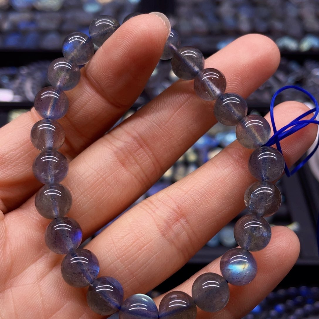 长石手链未镶嵌阿*8.3左右