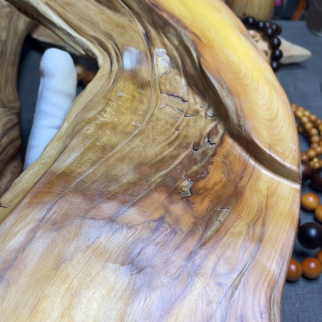 柏木（崖柏）茶板干黑油茶料