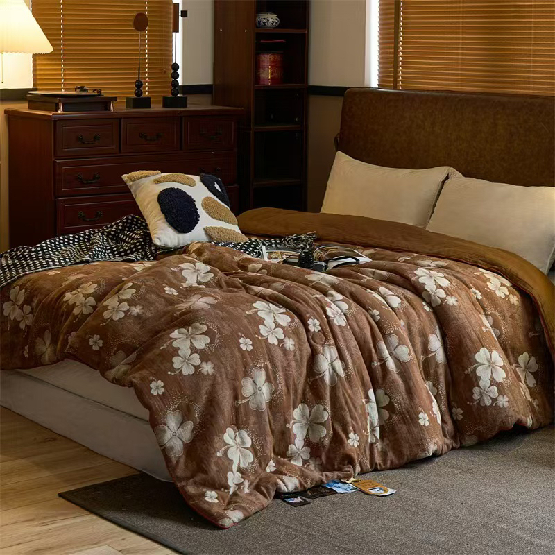 【幸运新星】200*230cm高端纯棉双层纱柔软可机洗春秋被