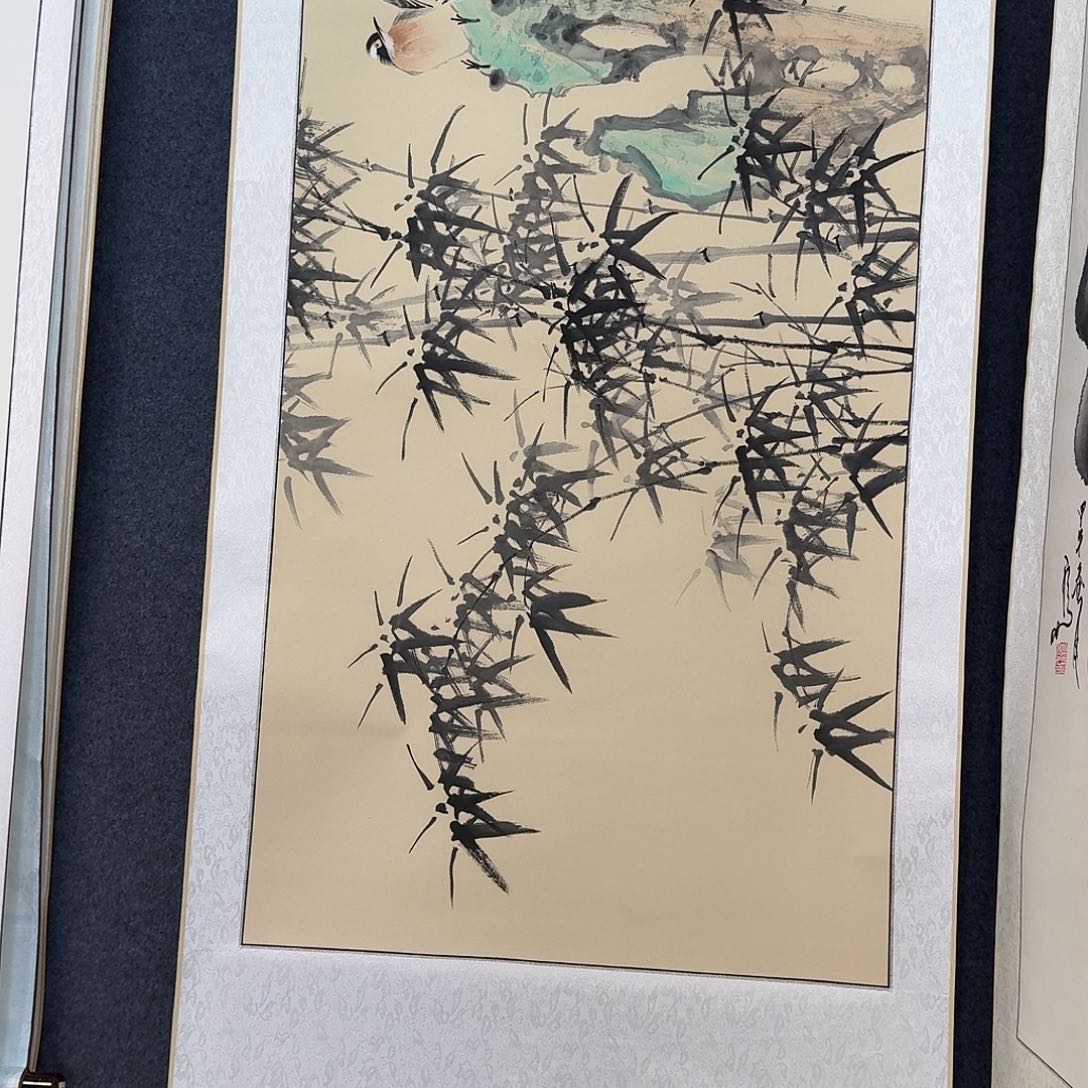 纯手绘国画作品好看四尺