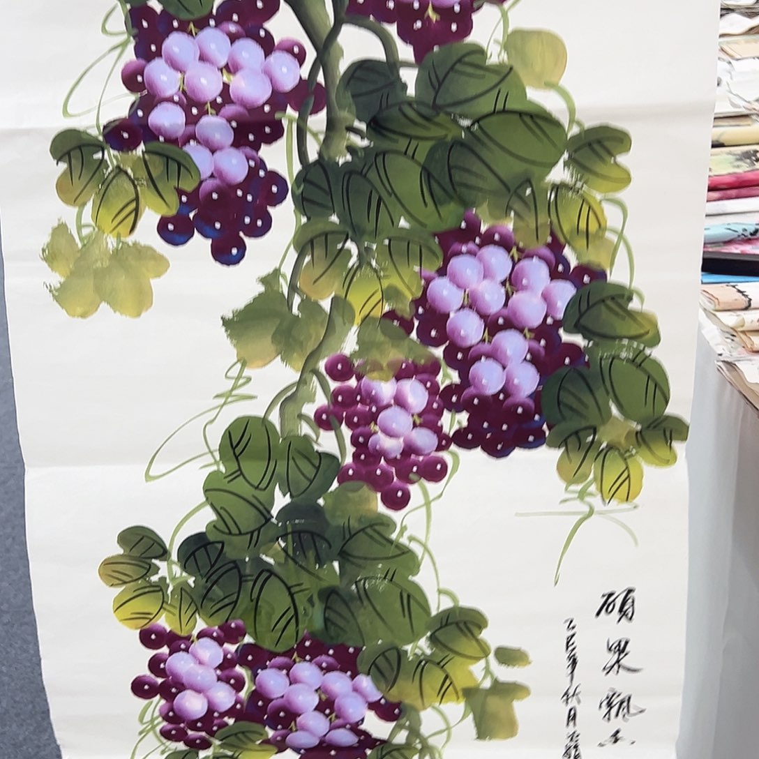 国画事事顺心如意万事如意