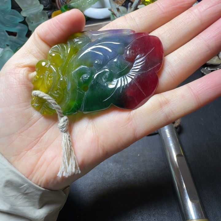 吊坠紫金钵盂菩提