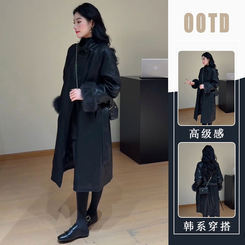 版型巨好看的中长款风衣女2025秋冬季新款时尚潮流百搭千金风外套