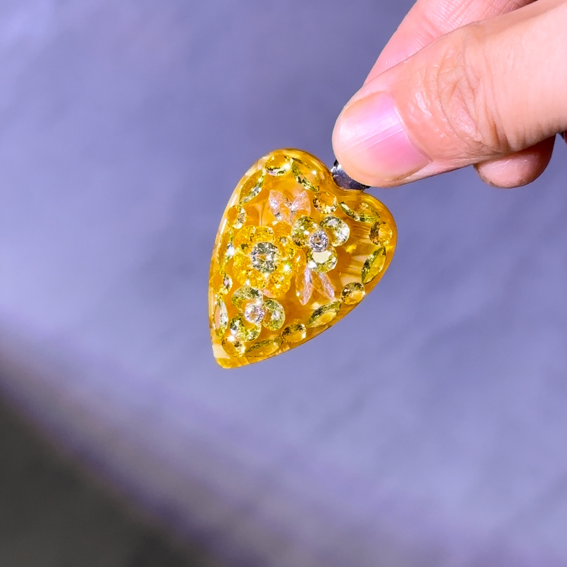 黄桃 无痕夹 刘海夹