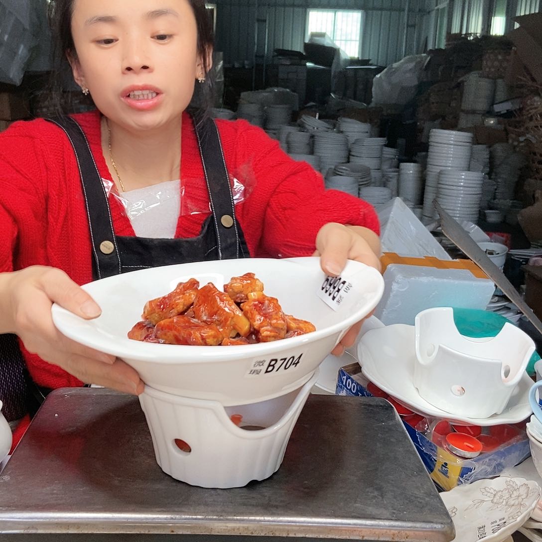 【闪购商品】碟工厂库存微瑕产品704大号炉底