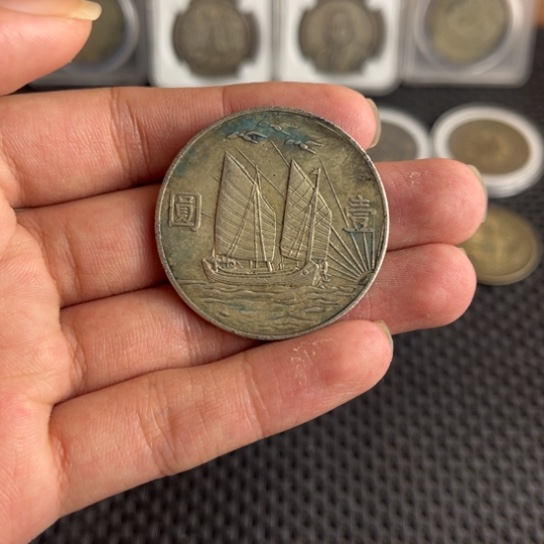 大头龙洋船洋工艺品