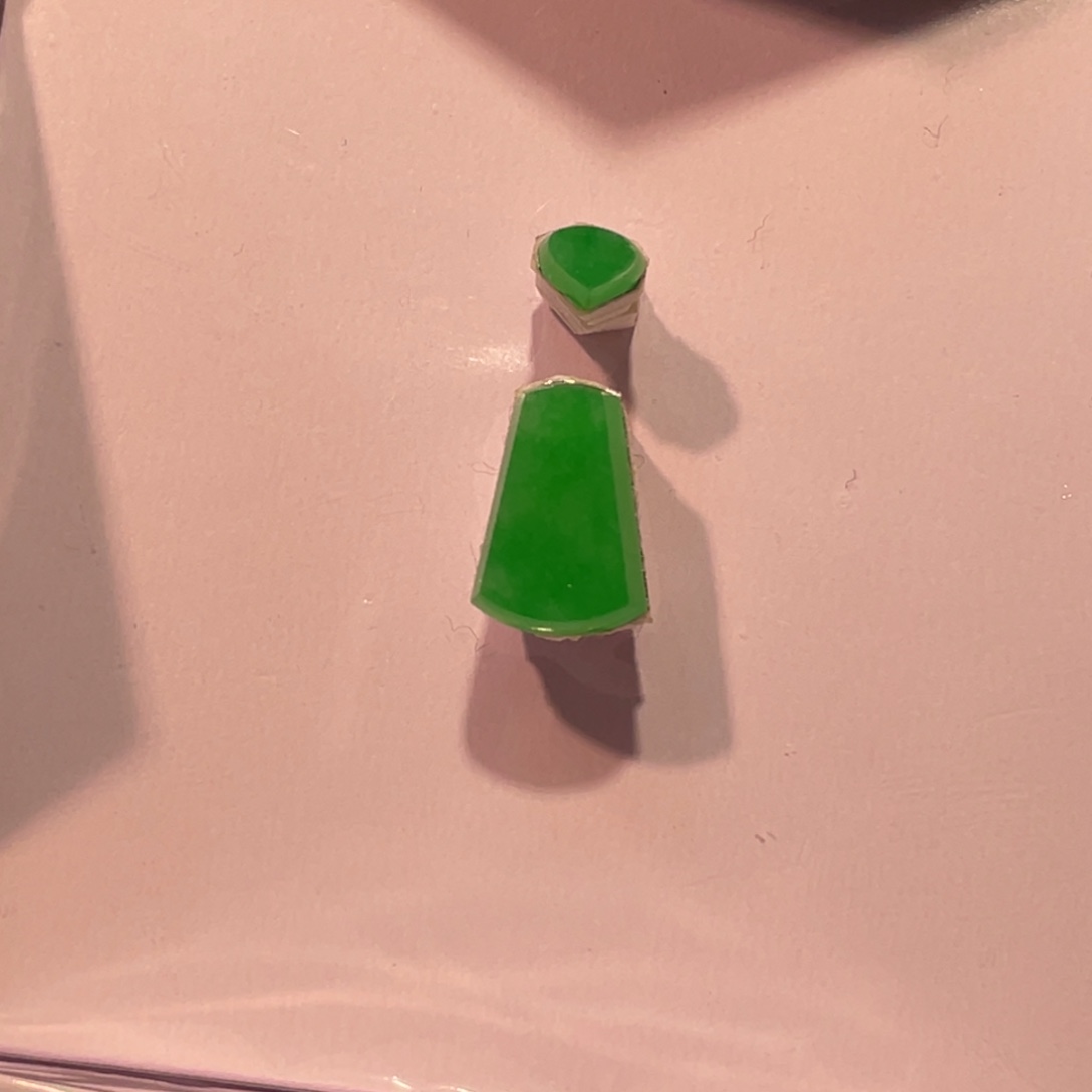 颈饰未镶嵌翡翠无事牌