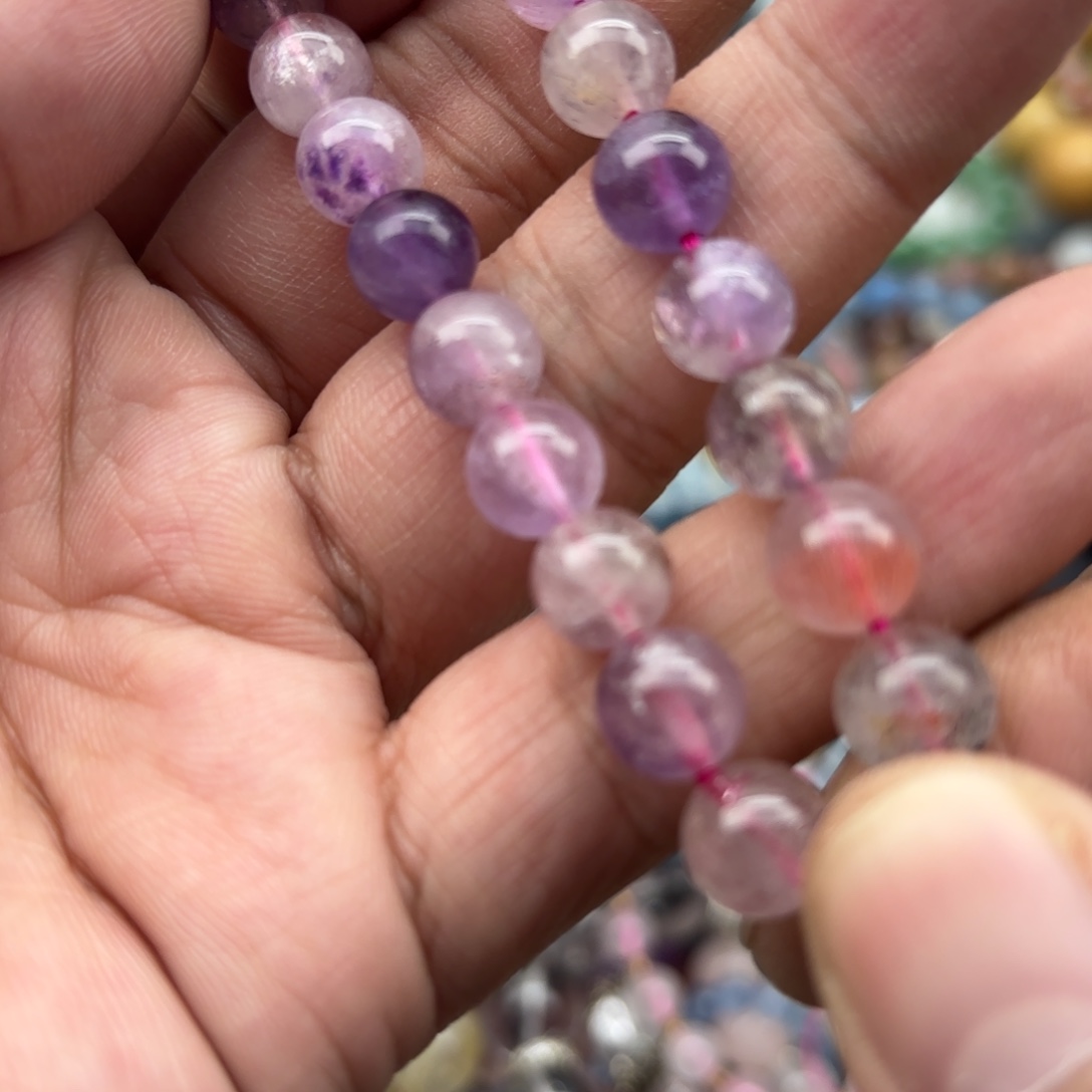 水晶银S925镶嵌手链