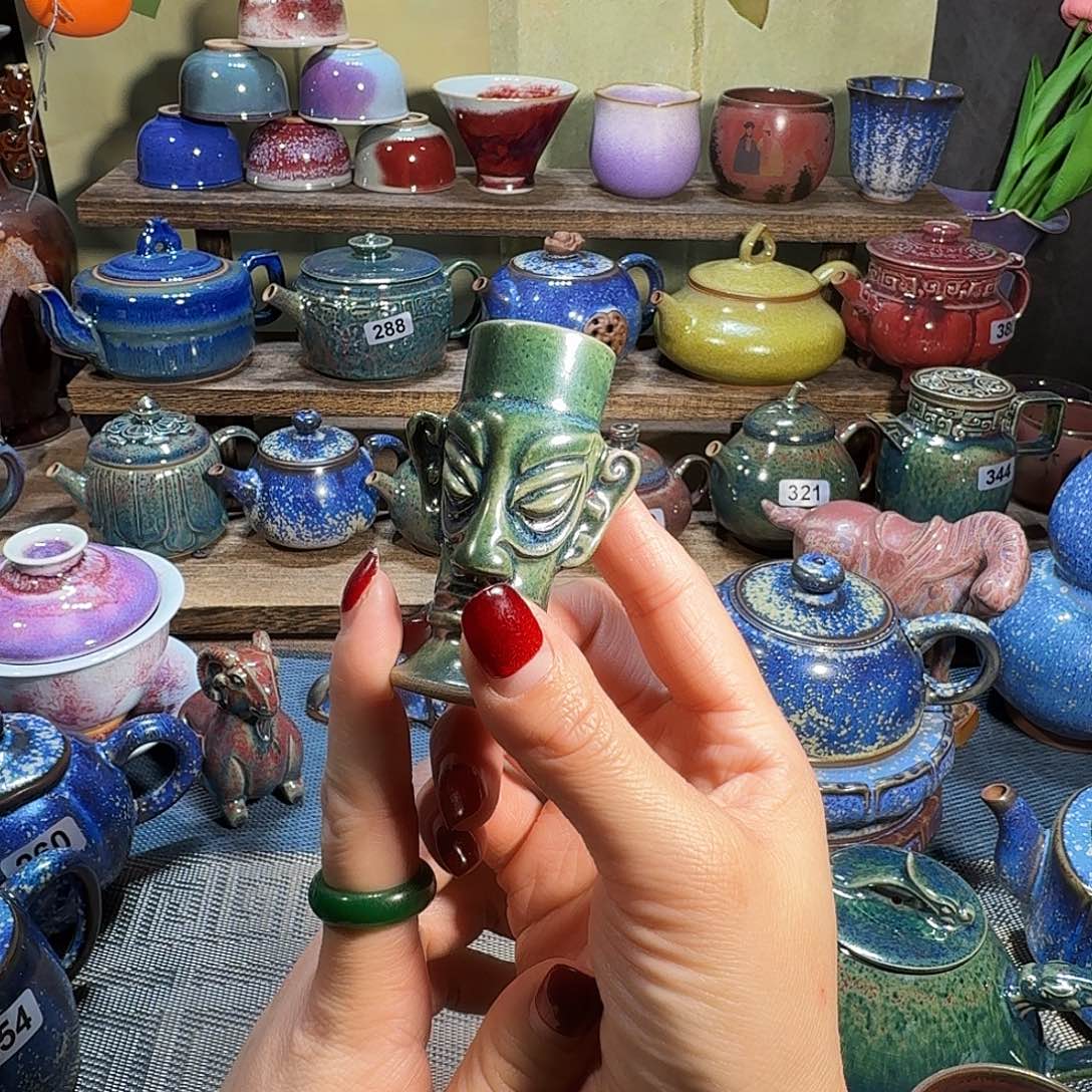 茗欣钧窑高温钧瓷