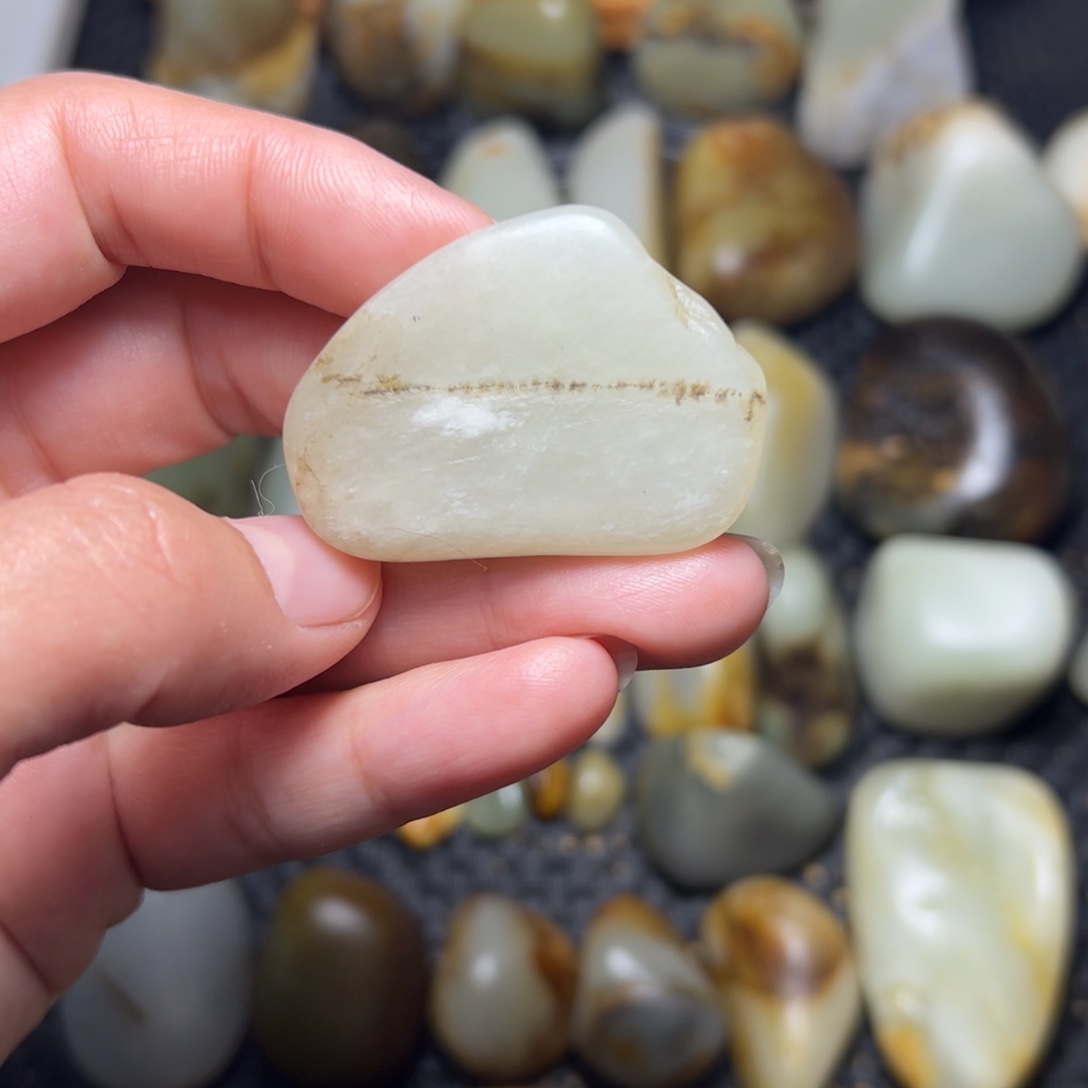 和田玉未镶嵌挂件16