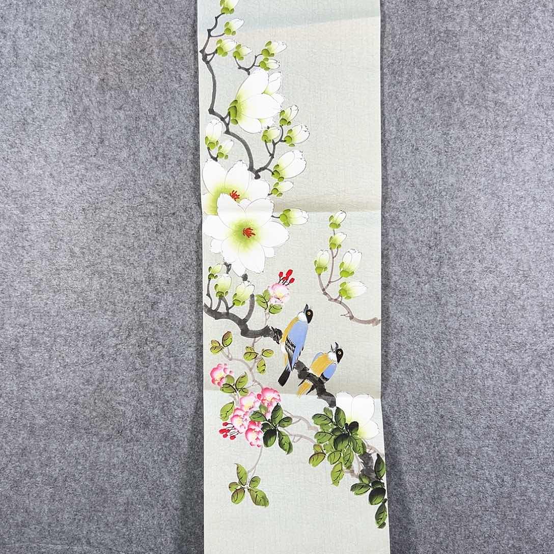 国画326 牡丹等植物生长于这里生长环境