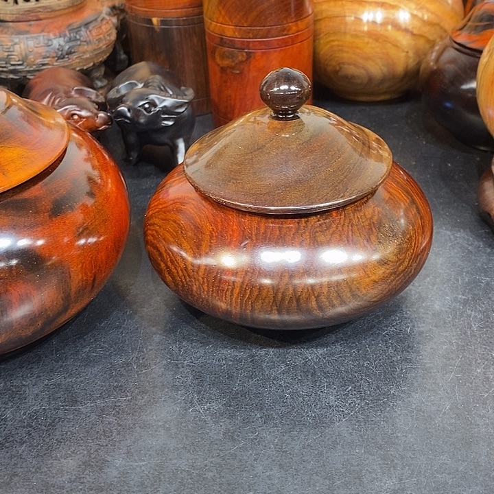 水***鱼酸枝茶叶罐一个漂亮