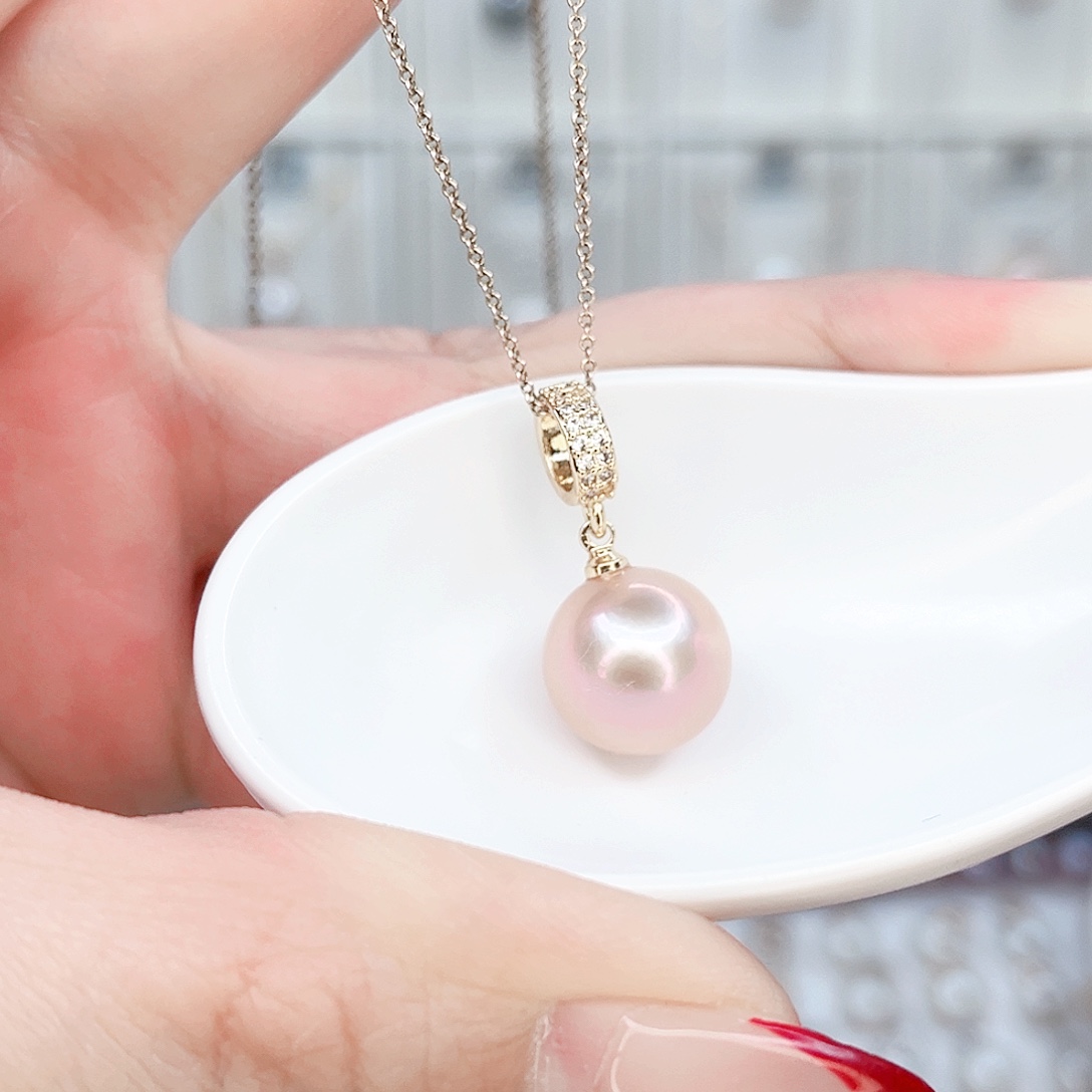吊坠(赠链)淡水珍珠合金