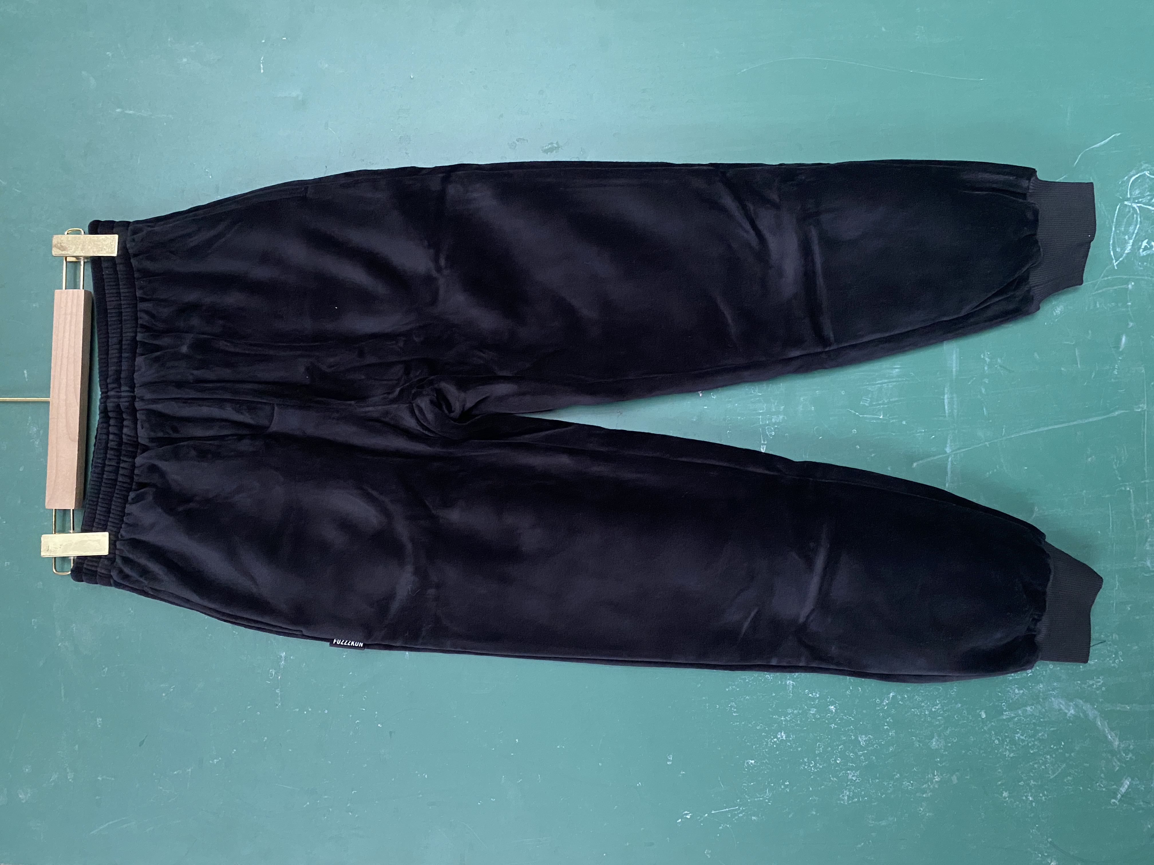 1887金丝绒运动裤女秋冬季保暖宽松哈伦 休闲裤卫裤 女