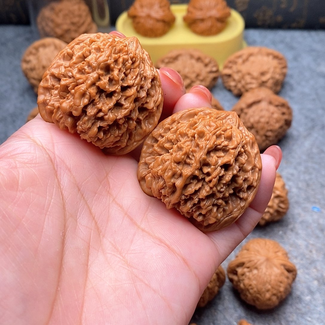 文玩核桃把件精品满天星42全品