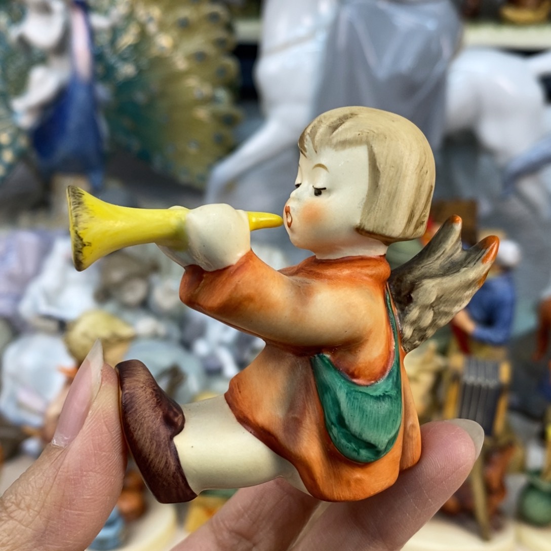 瓷片欧美中古美物摆件