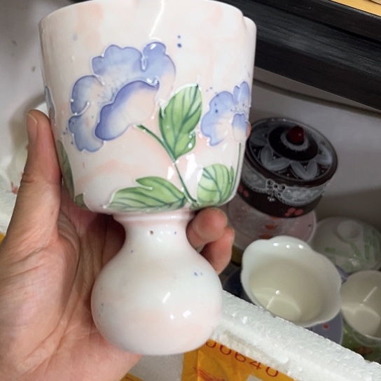 手绘高温釉下彩陶瓷