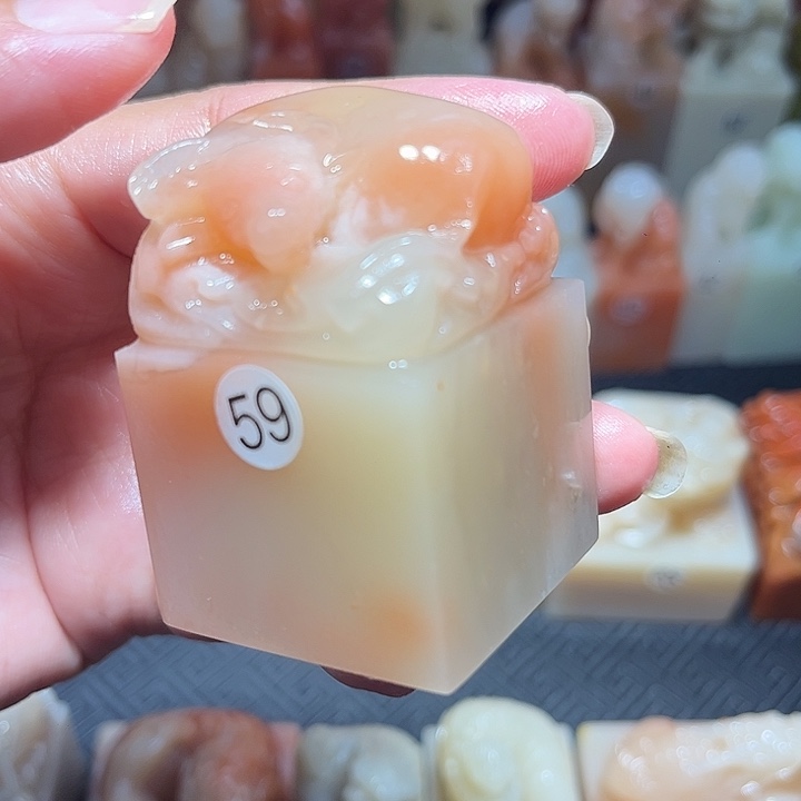 老挝石老挝保利石印章