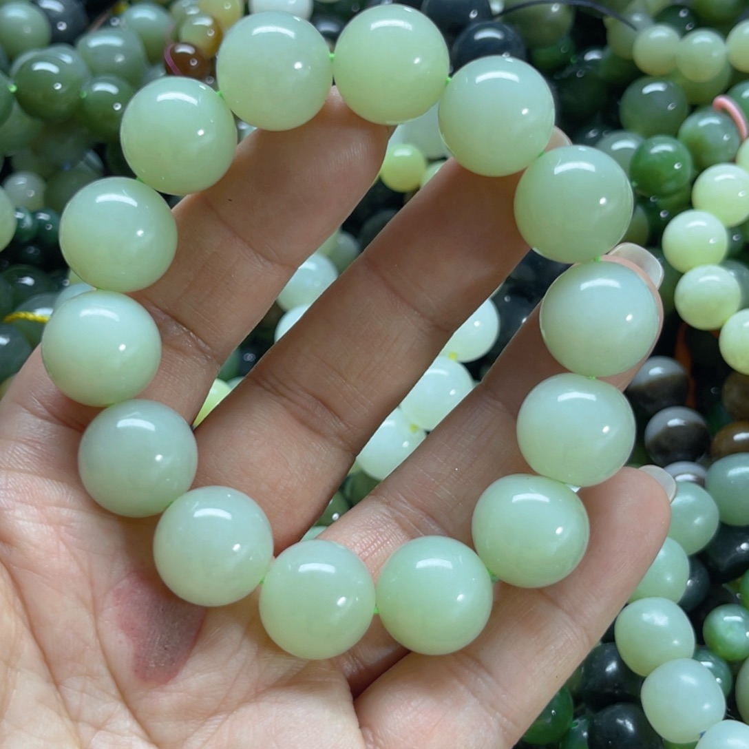 和田玉手链未镶嵌