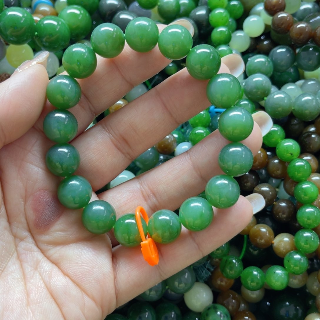 和田玉手链未镶嵌