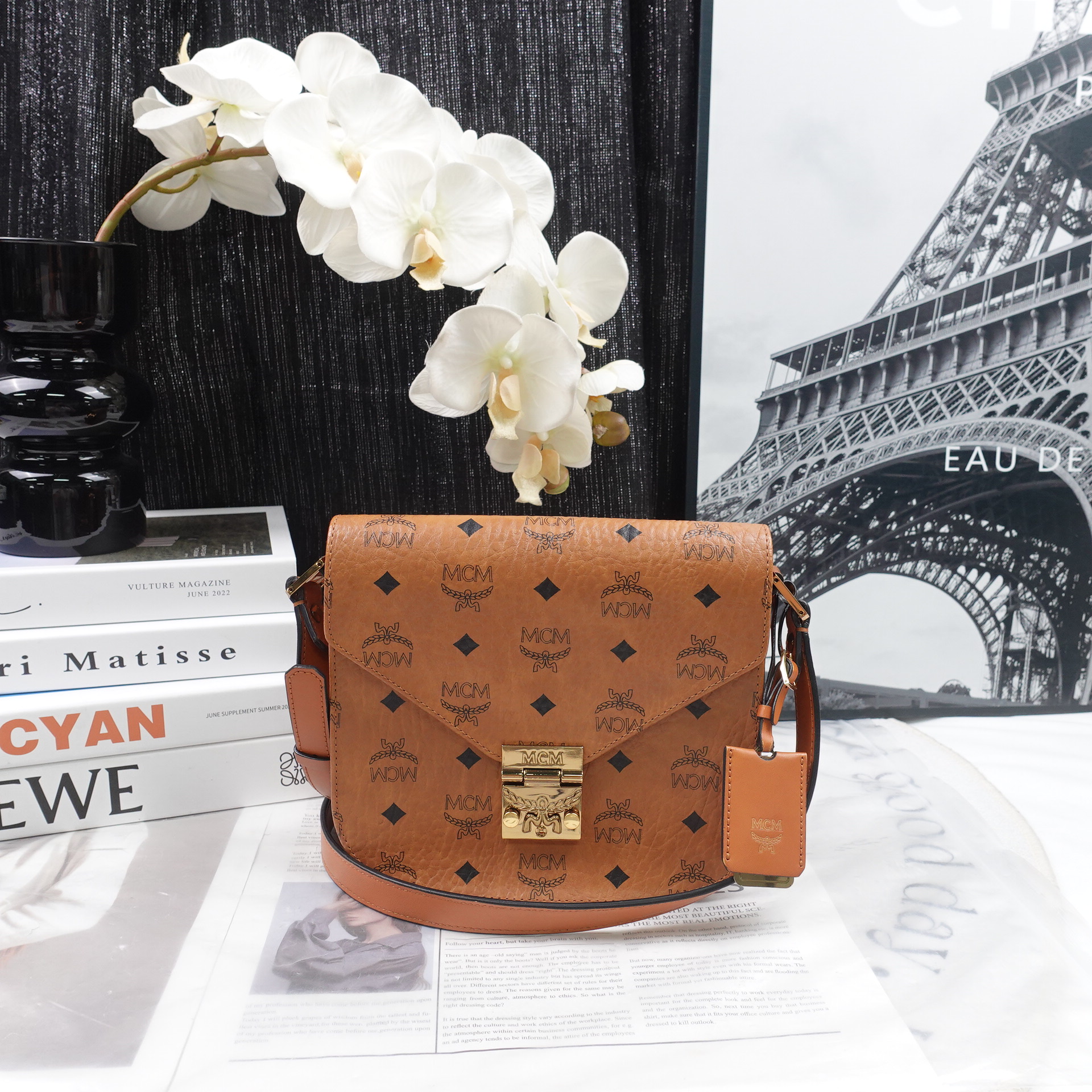 95新 MCM 单肩包/T10267611