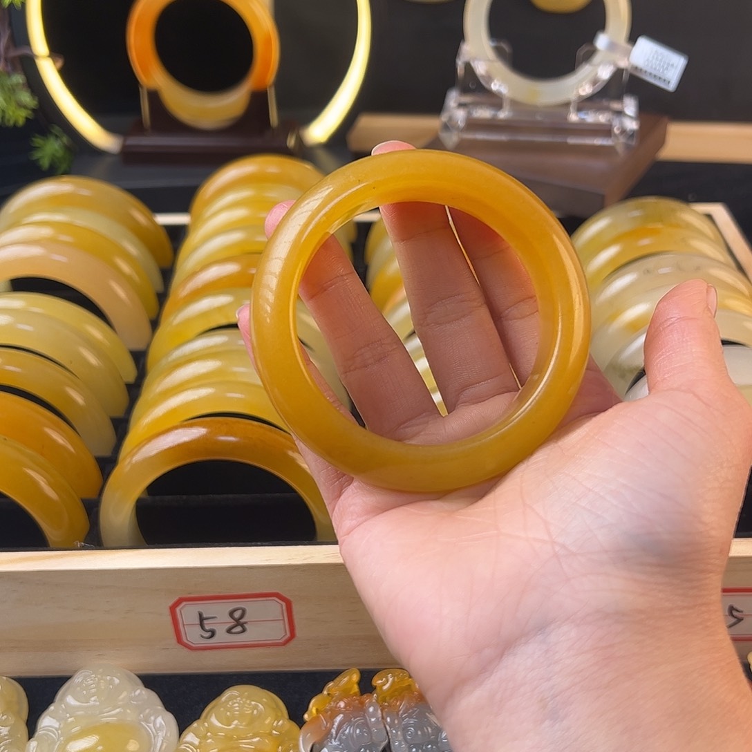 美***^非金属鸡油黄55圈 01