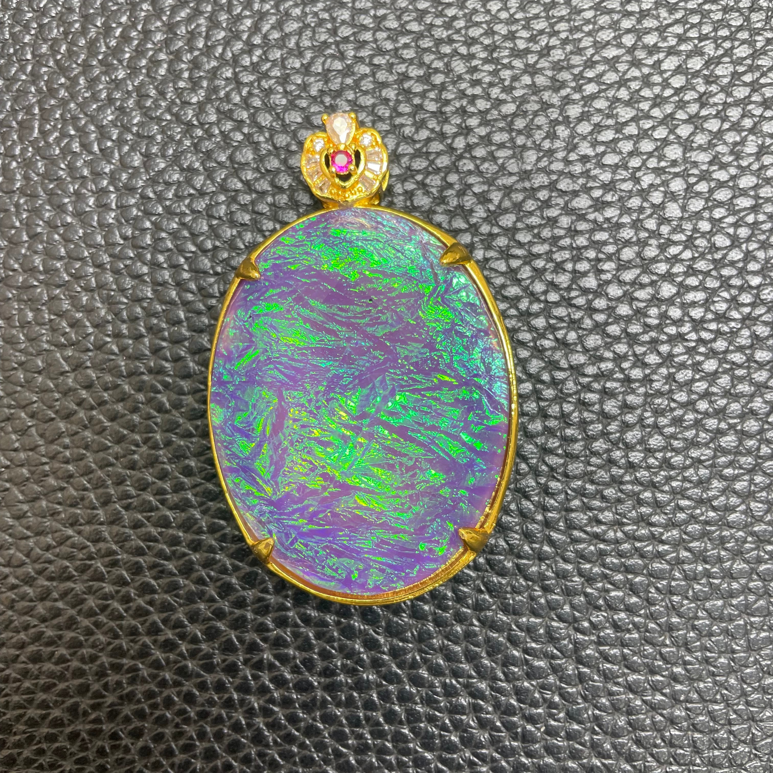 【锦希优选】F494-1至纯紫杉纯斑彩吊坠多样性发一件