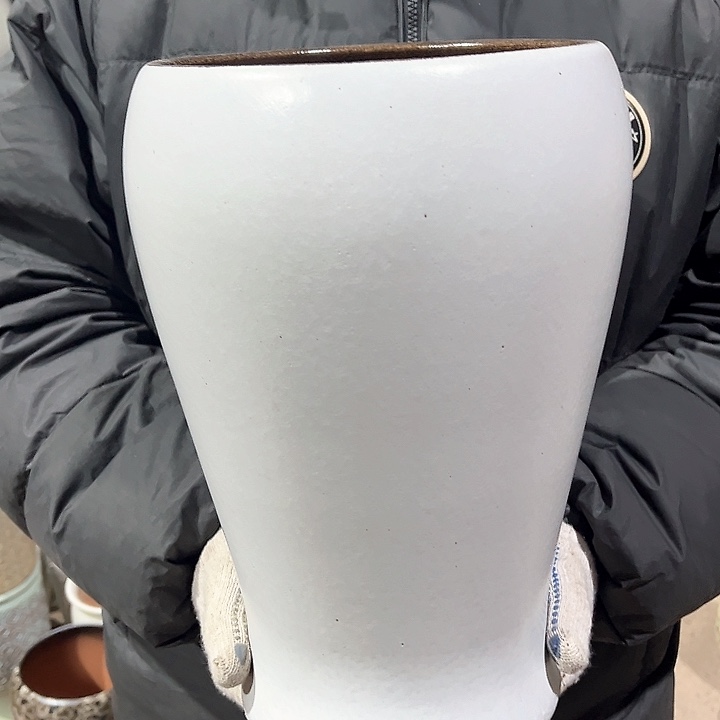 紫砂花盆高32口18————