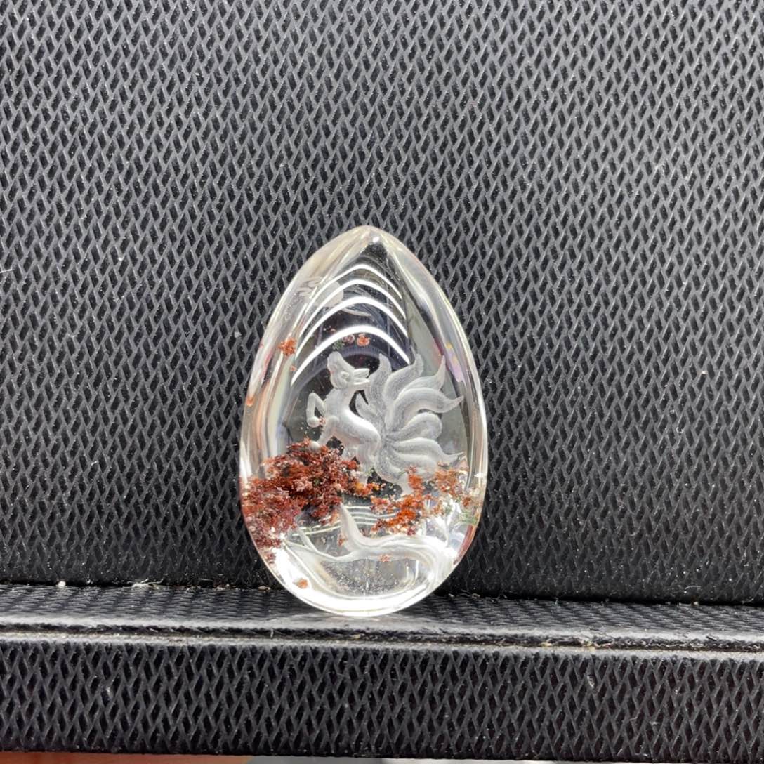 ****水晶未镶嵌颈饰九尾狐