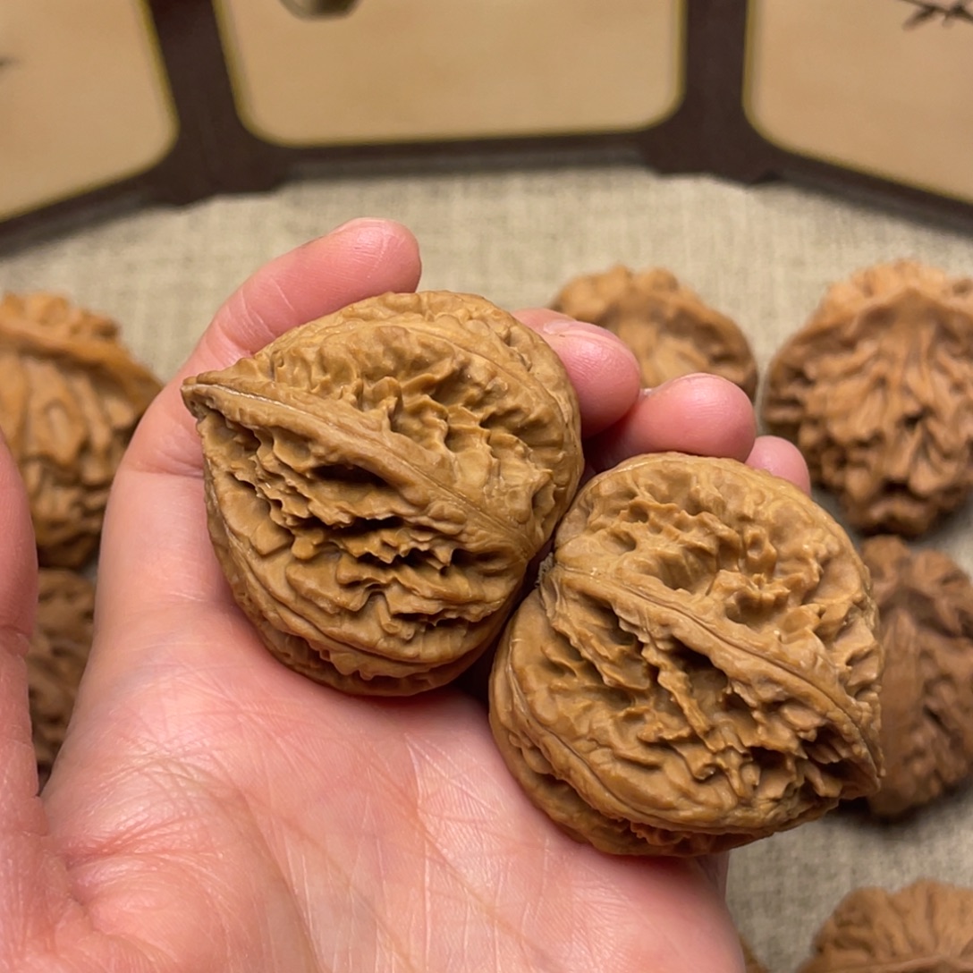 把件文玩核桃秦岭核桃20号