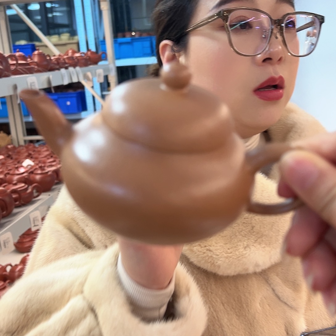 紫砂茶壶黄龙山原矿老宕口黄金段190