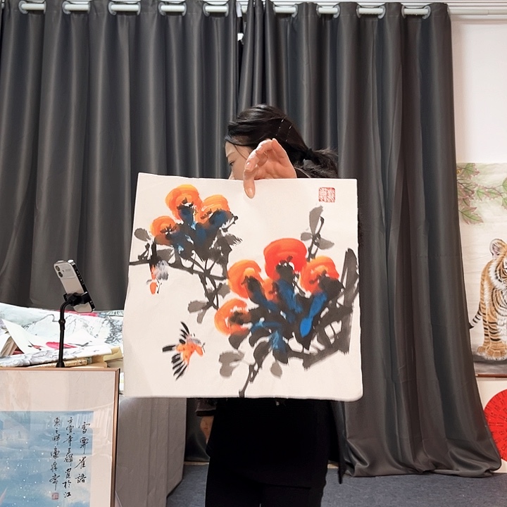 国画纯手绘图纯手绘