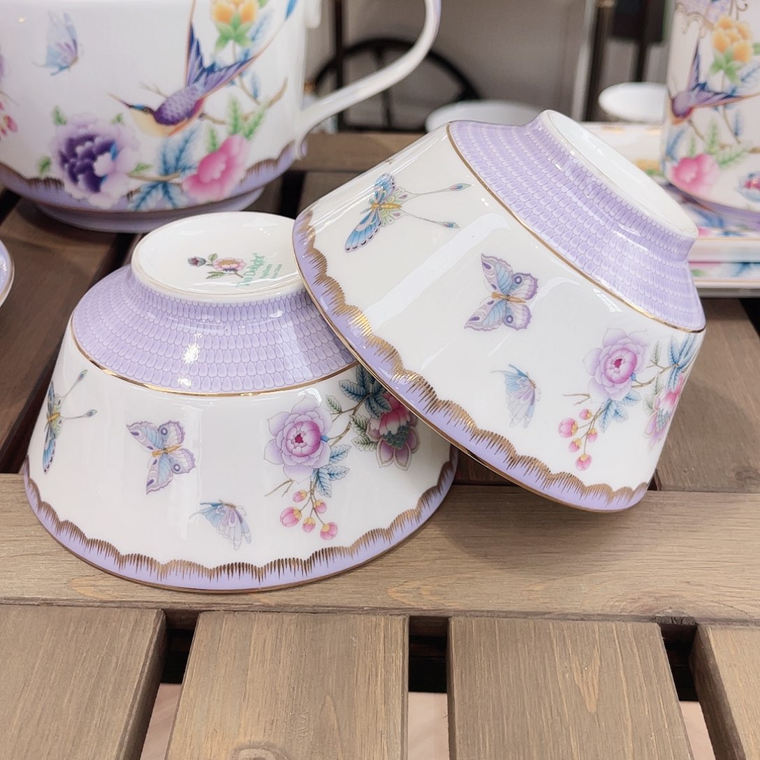 骨瓷饭碗2个/////