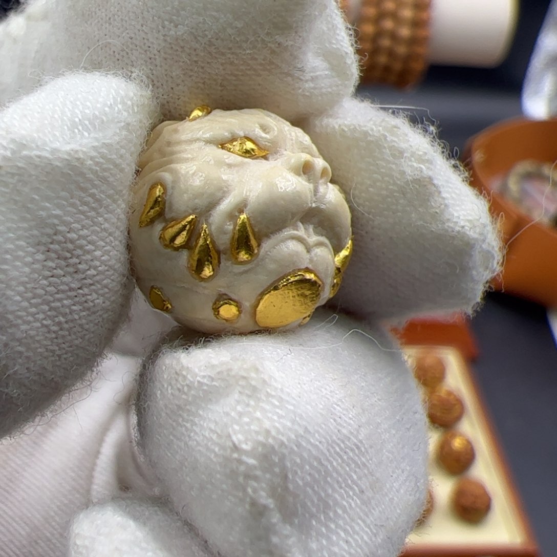 猴头核桃吊坠恶霸犬