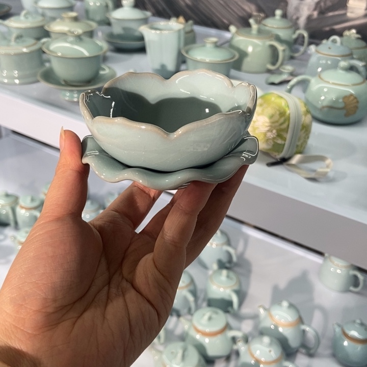 瓷片微瑕茶漏868956