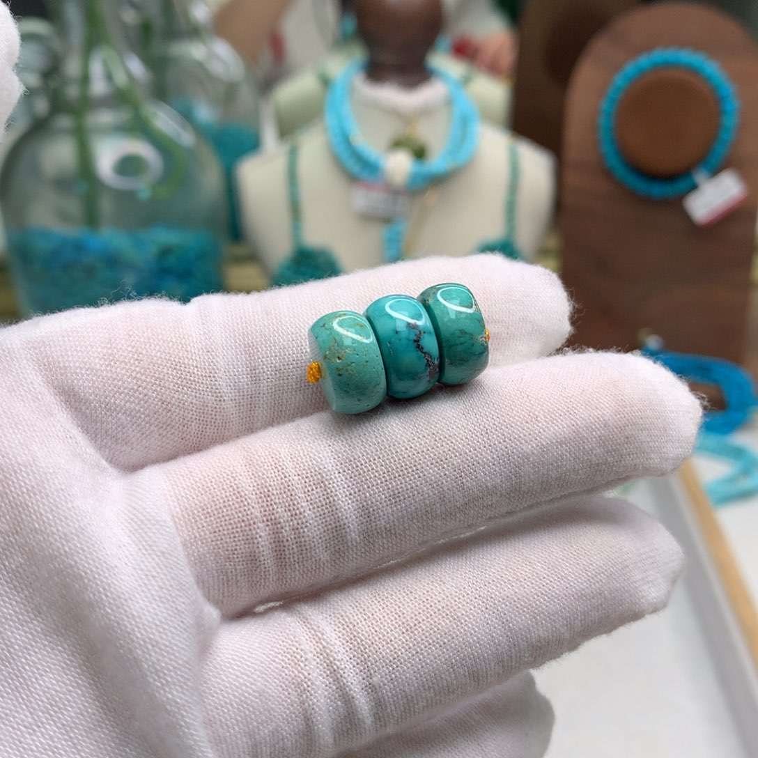 绿松石未镶嵌配饰