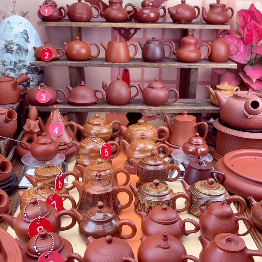 紫砂茶壶小朝阳65 CC手拉