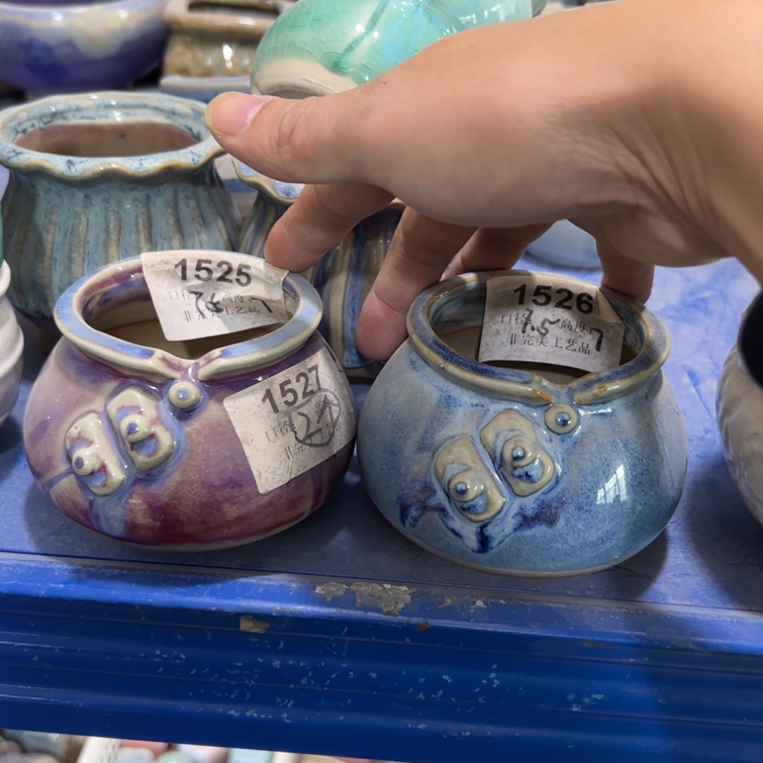 陶瓷多肉小花盆@@1527