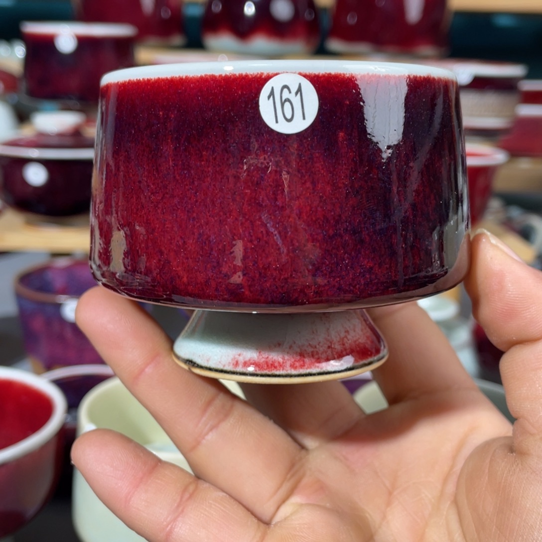 瓷片纯手工制作……微微瑕