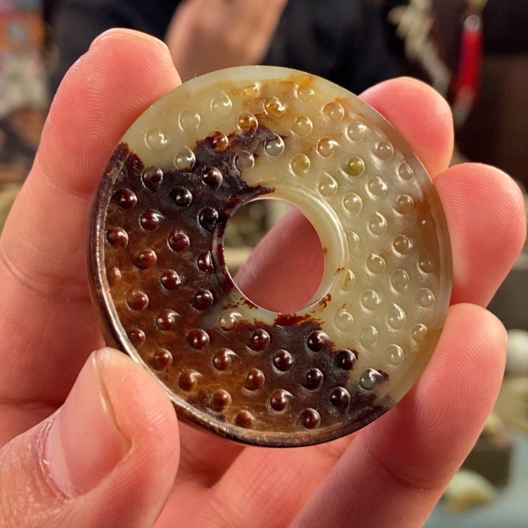 和田玉挂件未镶嵌雄*