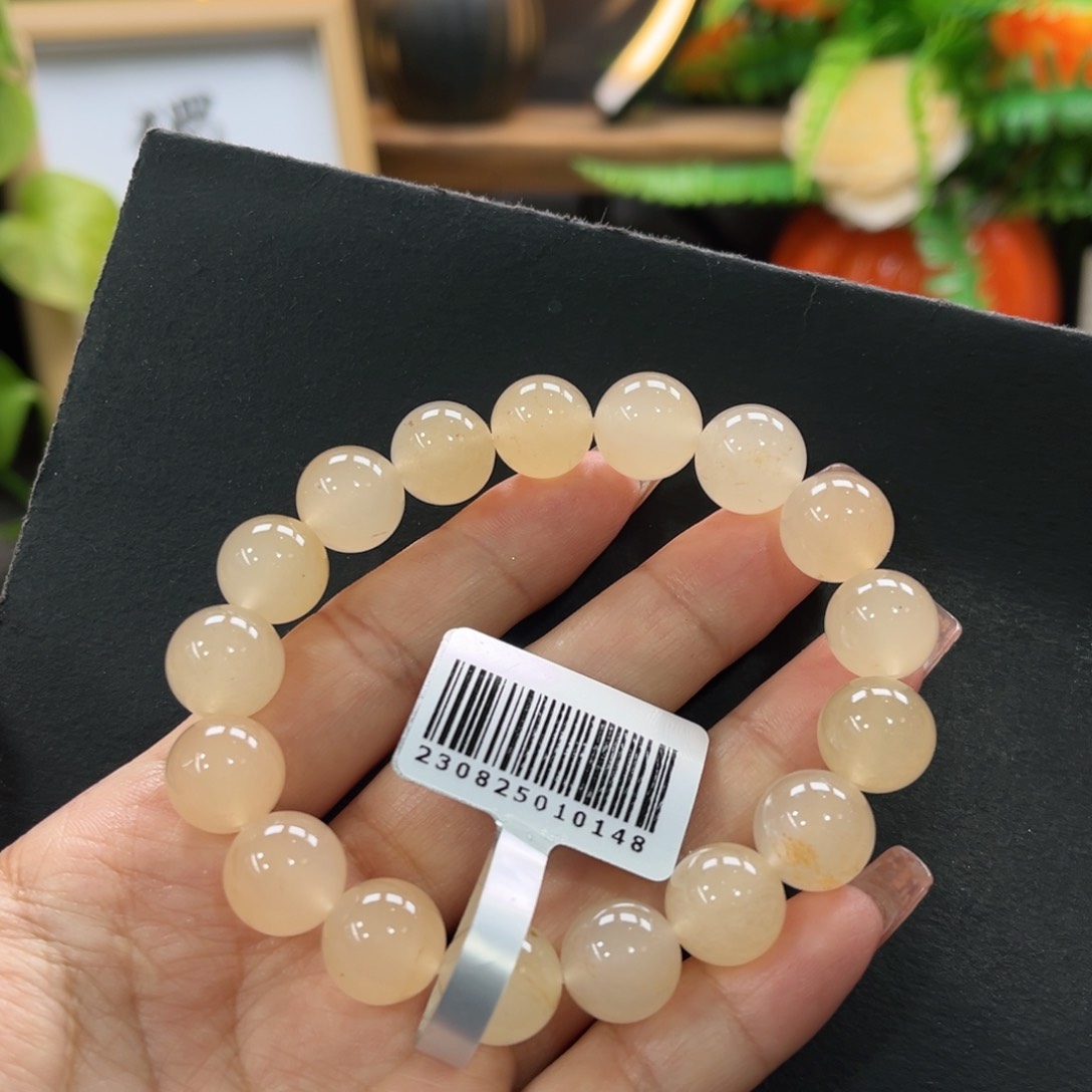 石英质玉手链未镶嵌➕周周12