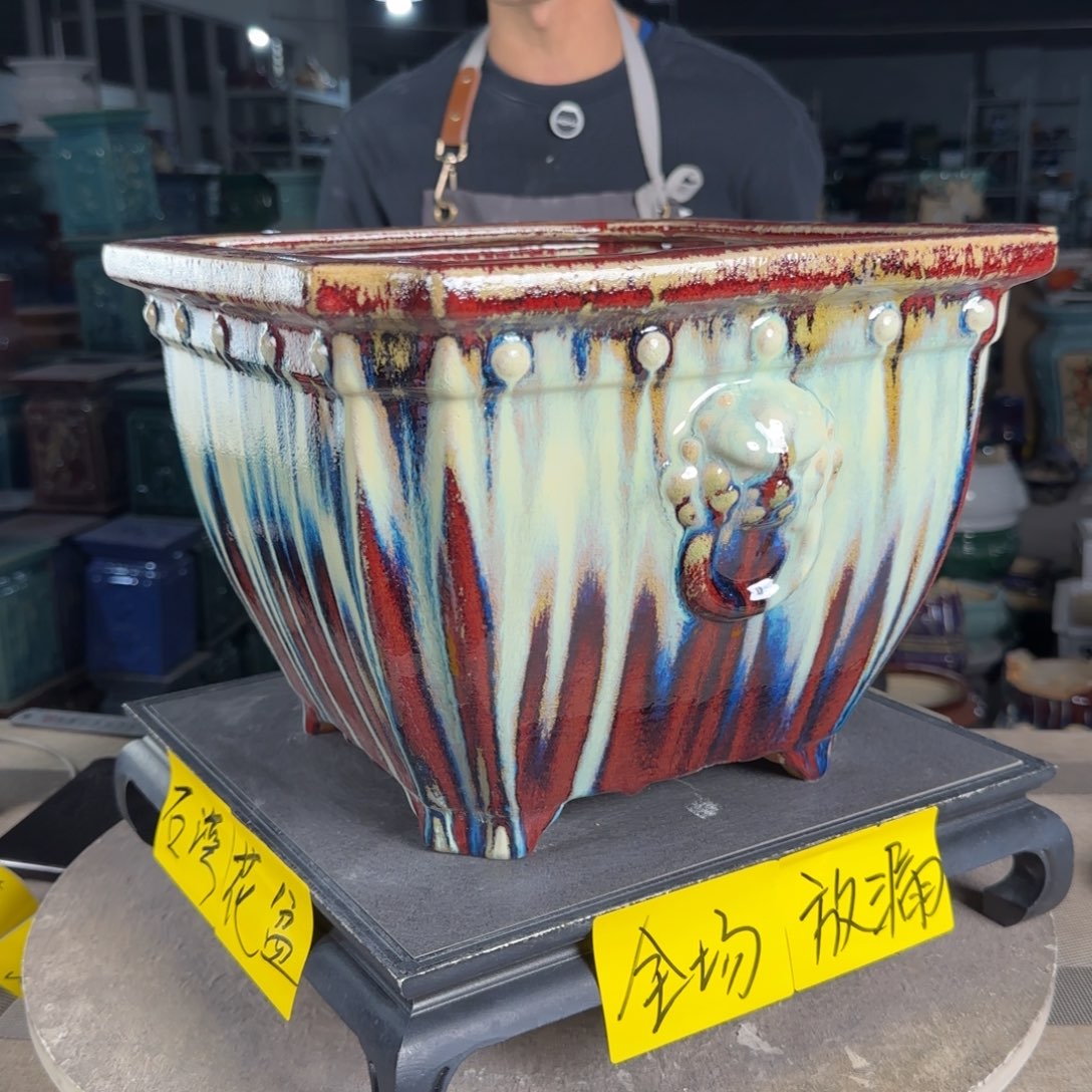 一风堂石湾花盆。
